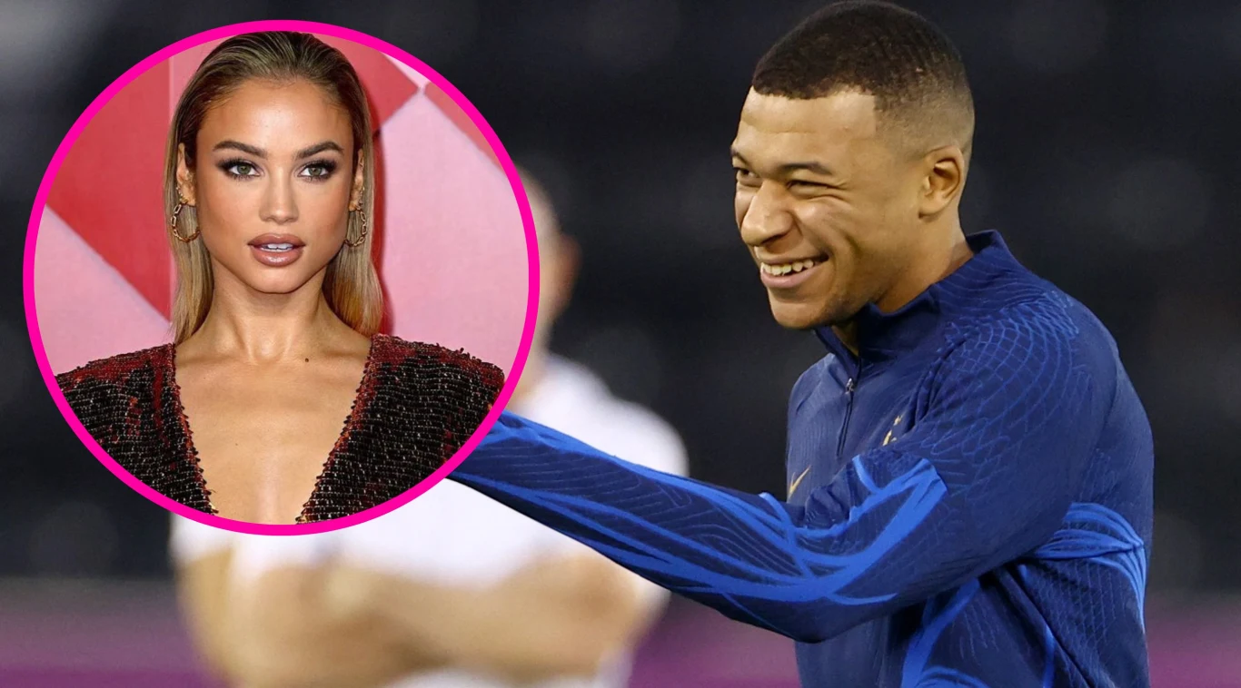 Kylian Mbappe i jego nowa partnerka Kylian Mbappe i jego nowa partnerka