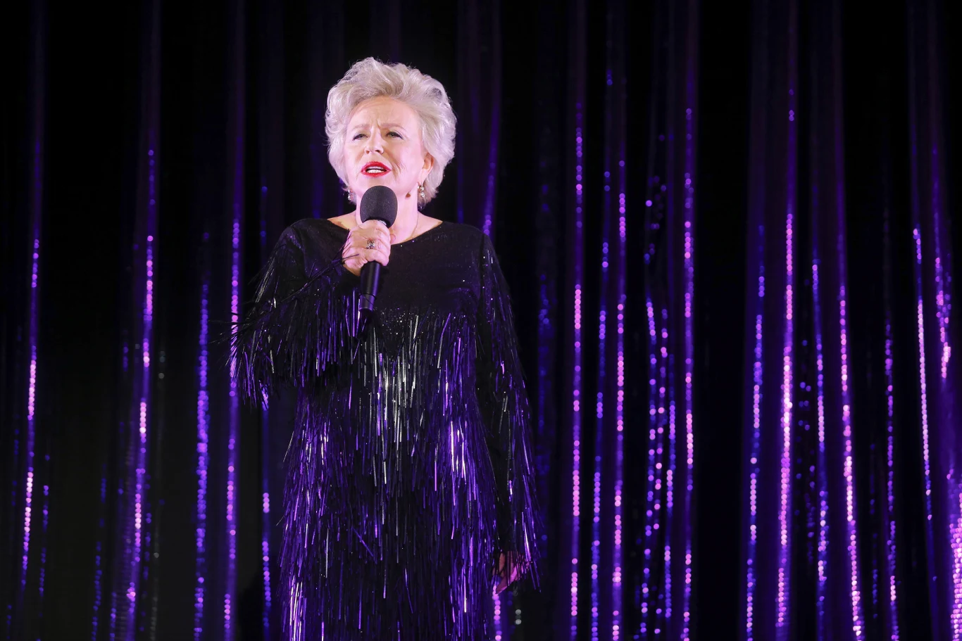 Krystyna Janda w spektaklu "My Way"