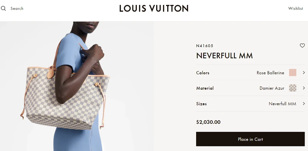 Torebka Neverfull LOUIS-VUITTON®