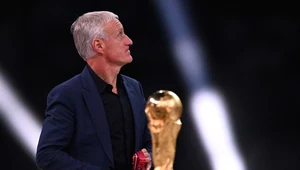 Didier Deschamps podczas dekoracji