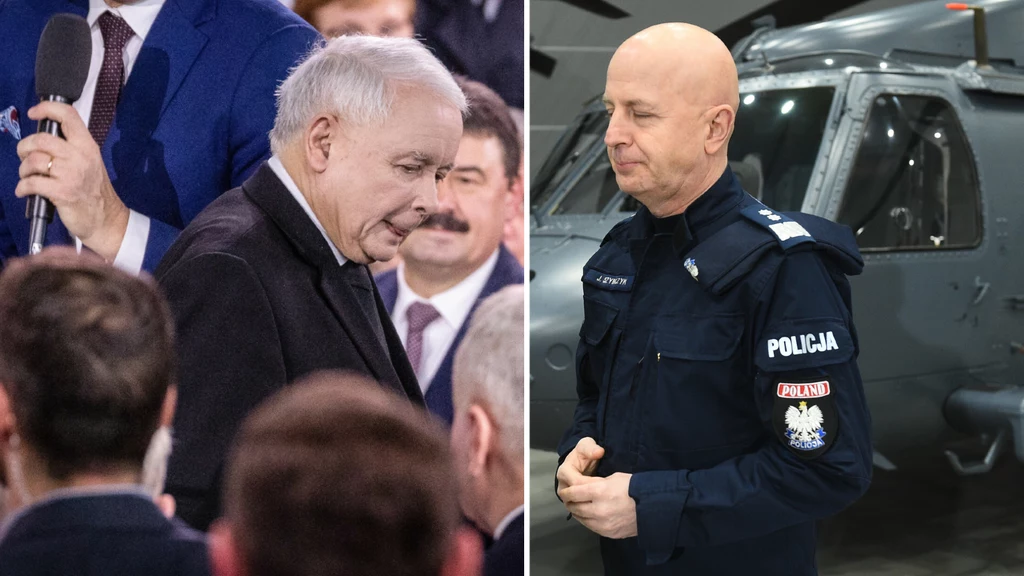 Jarosław Kaczyński i Jarosław Szymczyk Jarosław Kaczyński i Jarosław Szymczyk