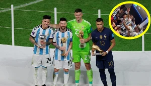 MŚ Katar 2022. Po triumfie nad Francją w finale argentyński bramkarz Emiliano Martinez zażartował sobie z asa "Les Bleus", Kyliana Mbappe