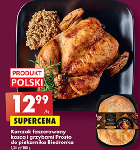 Kurczak faszerowany Prosto do Piekarnika