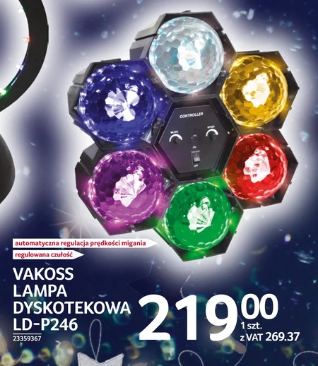 Lampa dyskotekowa Vakoss