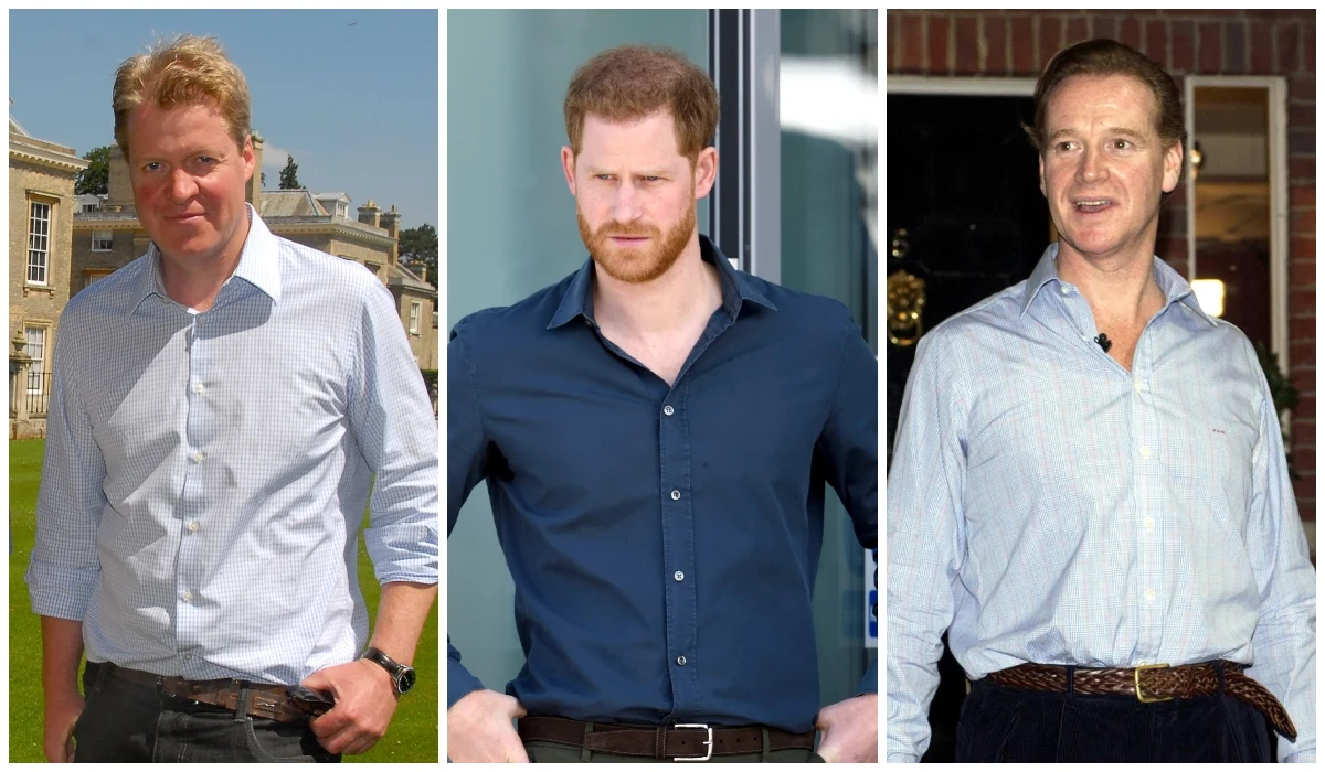 Charles Spencer, książę Harry, James Hewitt Charles Spencer, książę Harry, James Hewitt