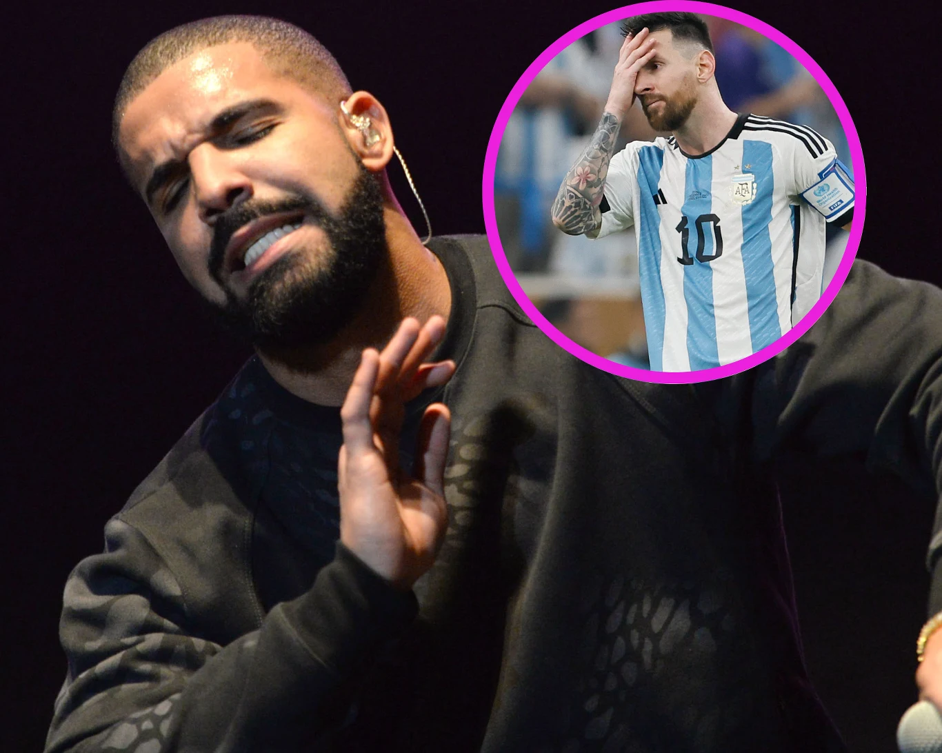 Drake postawił na zwycięstwo Argentyny na mudnialu w Katarze, ale i tak przegrał Drake postawił na zwycięstwo Argentyny na mudnialu w Katarze, ale i tak przegrał