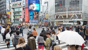 Skrzyżowanie Shibuya w Tokio, Japonia (zdj. ilustracyjne)