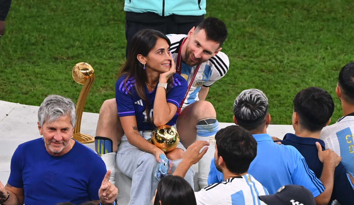 Leo Messi i Antonella Roccuzzo Leo Messi i Antonella Roccuzzo