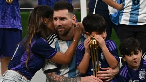 Antonella Roccuzzo i Leo Messi z synami