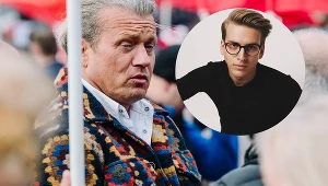 Jarosław Jakimowicz i jego syn Jovan