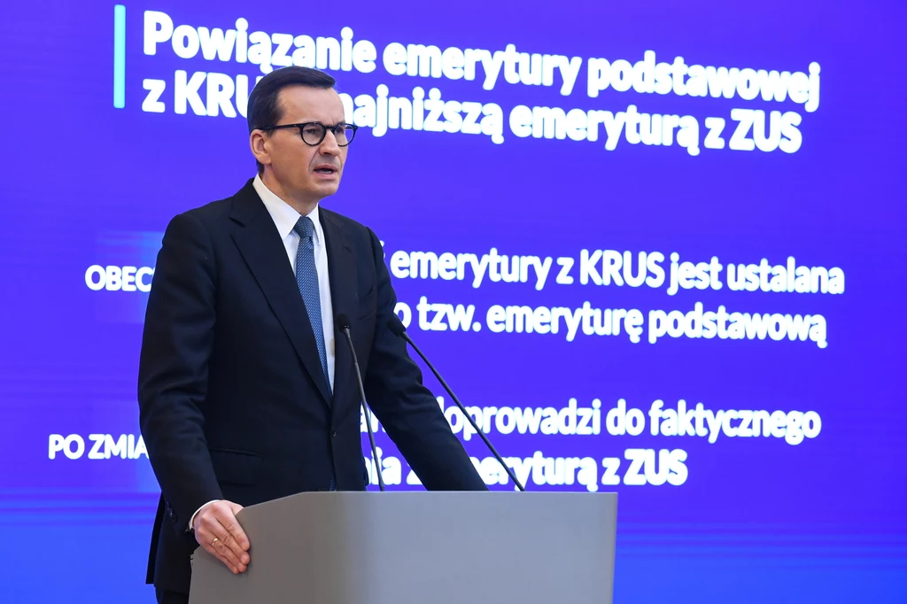 Premier Mateusz Morawiecki oraz minister rolnictwa i rozwoju wsi Henryk Kowalczyk zapowiedzieli zmiany w rolniczych emeryturach