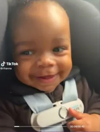 Rihanna pokazała synka na TikToku.