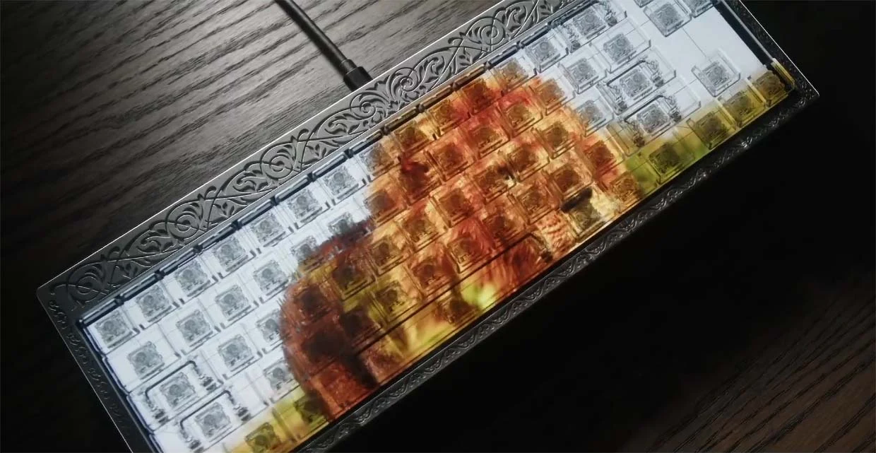 Klawiatura Finalmouse Centerpiece z wyświetlaczem Klawiatura Finalmouse Centerpiece z wyświetlaczem