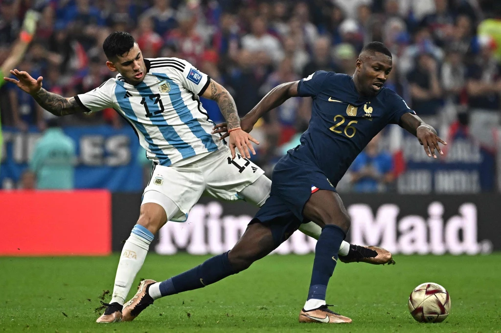 Marcus Thuram w meczu z Argentyną