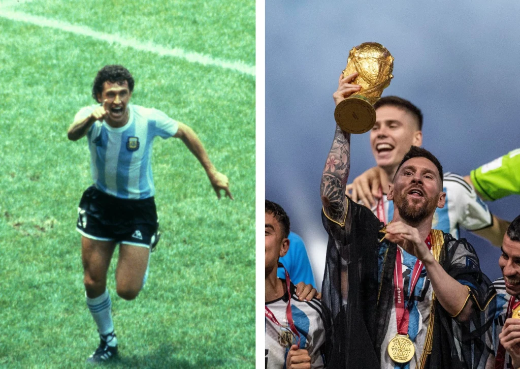 Jorge Valdano (z lewej) i Leo Messi (z prawej) Jorge Valdano (z lewej) i Leo Messi (z prawej)