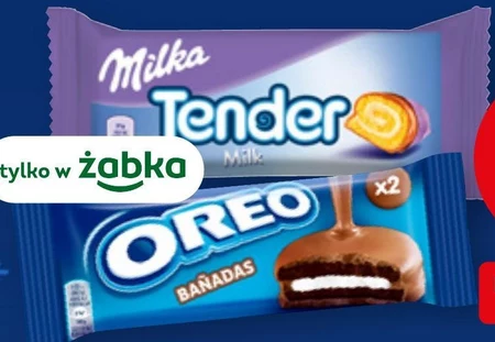Milka Tender Rolada biszkoptowa z nadzieniem z mlekiem oblana czekoladą mleczną 37 g