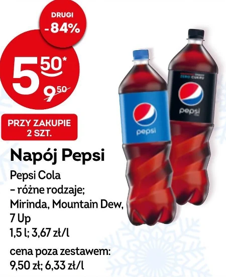 Pepsi-Cola Napój gazowany 1,5 l