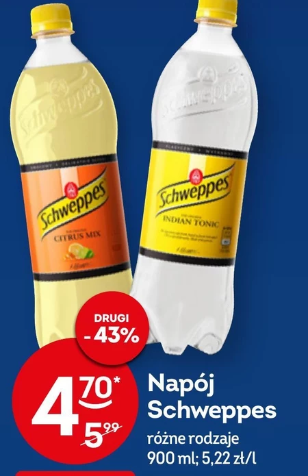 Schweppes Russchian Napój gazowany 0,9 l