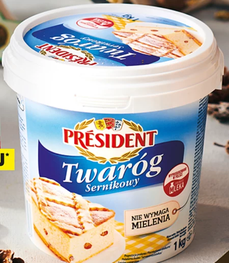 Président Twaróg sernikowy 1 kg