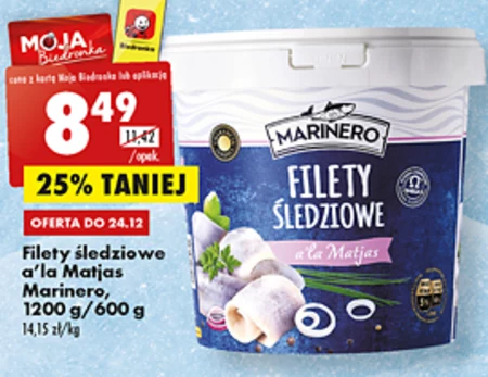 Filety śledziowe Marinero