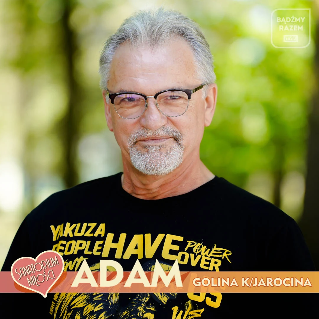 Adam z "Sanatorium miłości 5" (fot. z oficjalnego profilu programu TVP na Facebooku) Adam z "Sanatorium miłości 5" (fot. z oficjalnego profilu programu TVP na Facebooku)