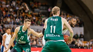 Koszykarze Śląska Wrocław w meczu EuroCup 