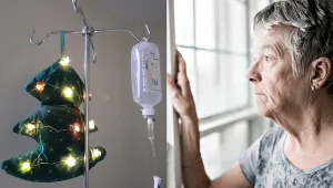 Święta spędzają na oddziale szpitalnym. Nie pasują do wigilijnego stołu
