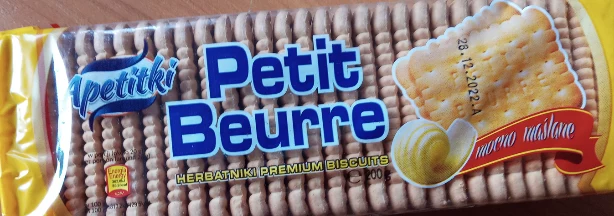 Herbatniki Apetitki Petit Beurre, mocno maślane, 200 g