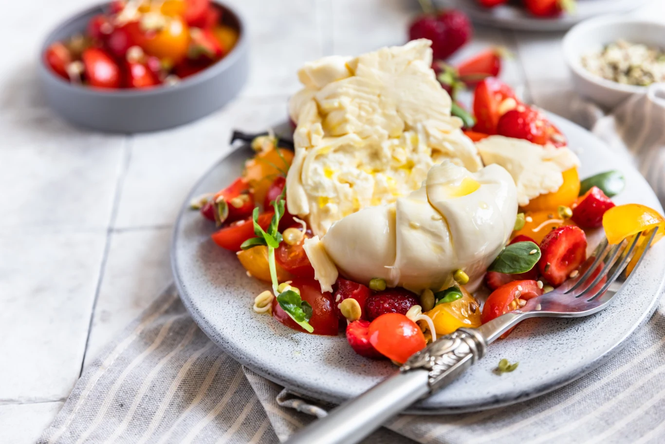 Burrata pierwszorzędnie wzbogaci twoje menu Burrata pierwszorzędnie wzbogaci twoje menu