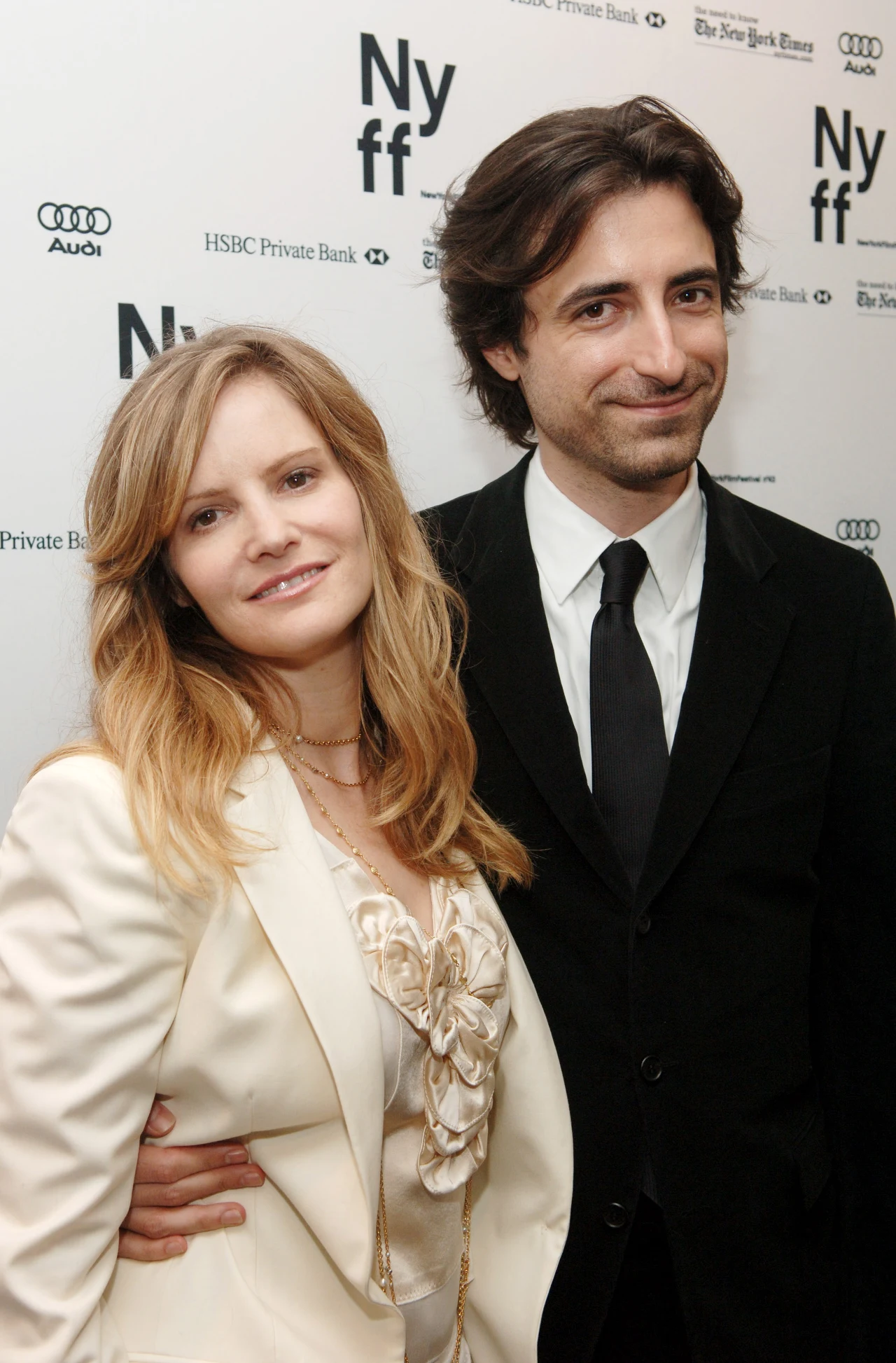Jennifer Jason Leigh i Noah Baumbach, 2005 r.