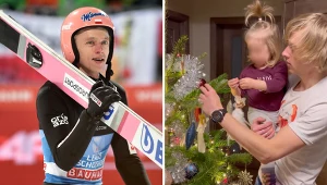 Dawid Kubacki ubrał choinkę z pomocą córki