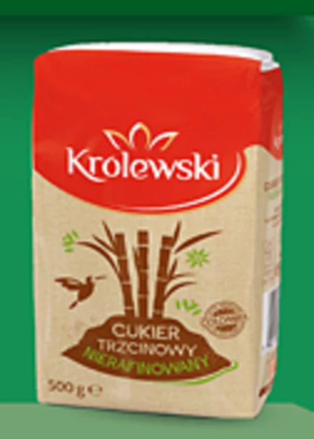 Cukier Królewski Cukier trzcinowy nierafinowany 500 g