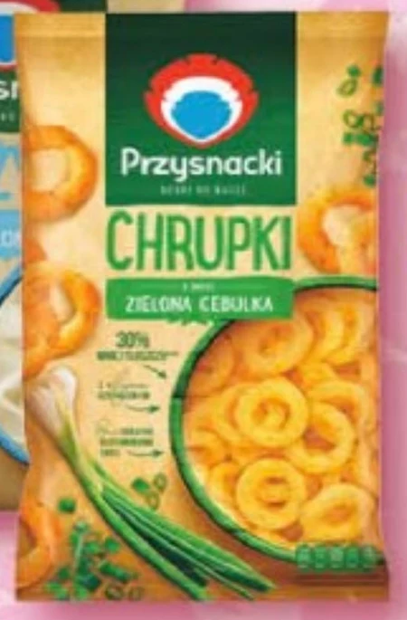 Przysnacki Chrupki o smaku zielona cebulka 150 g