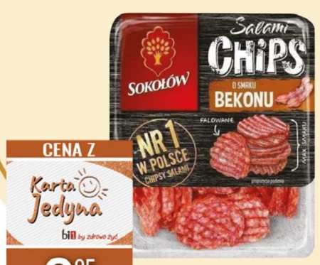 Sokołów Salami Chips klasyczne 60 g