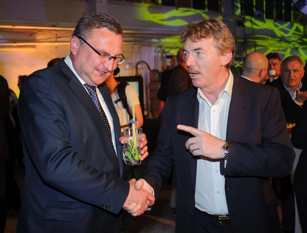 Czesław Michniewicz i Zbigniew Boniek Czesław Michniewicz i Zbigniew Boniek