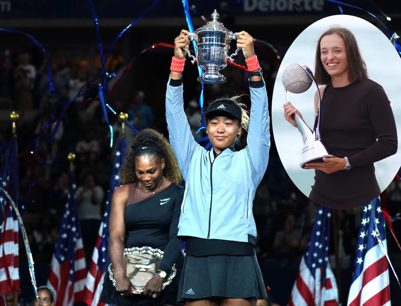 Naomi Osaka i Serena Williams wciąż na szczycie listy Forbesa. Iga Świątek jednak jest coraz bliżej liderek. Choć liczbowo - wciąż daleko Naomi Osaka i Serena Williams wciąż na szczycie listy Forbesa. Iga Świątek jednak jest coraz bliżej liderek. Choć liczbowo - wciąż daleko