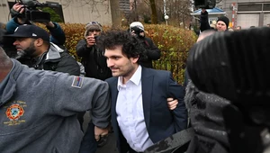 Sam Bankman-Fried miał korumpować chińskich urzędników.  AFP-PHOTO 5 FIN USA AFP/AFP ED JONES/