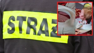 Strażacy interweniowali w sprawie dziewczynki, która nie mogła zdjąć nakładki sedesowej