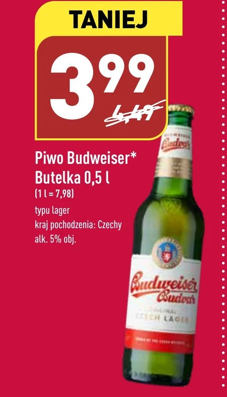 Piwo Budweiser