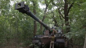 Polska armatohaubica Krab na froncie w Ukrainie