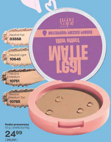 Puder matujący Avon