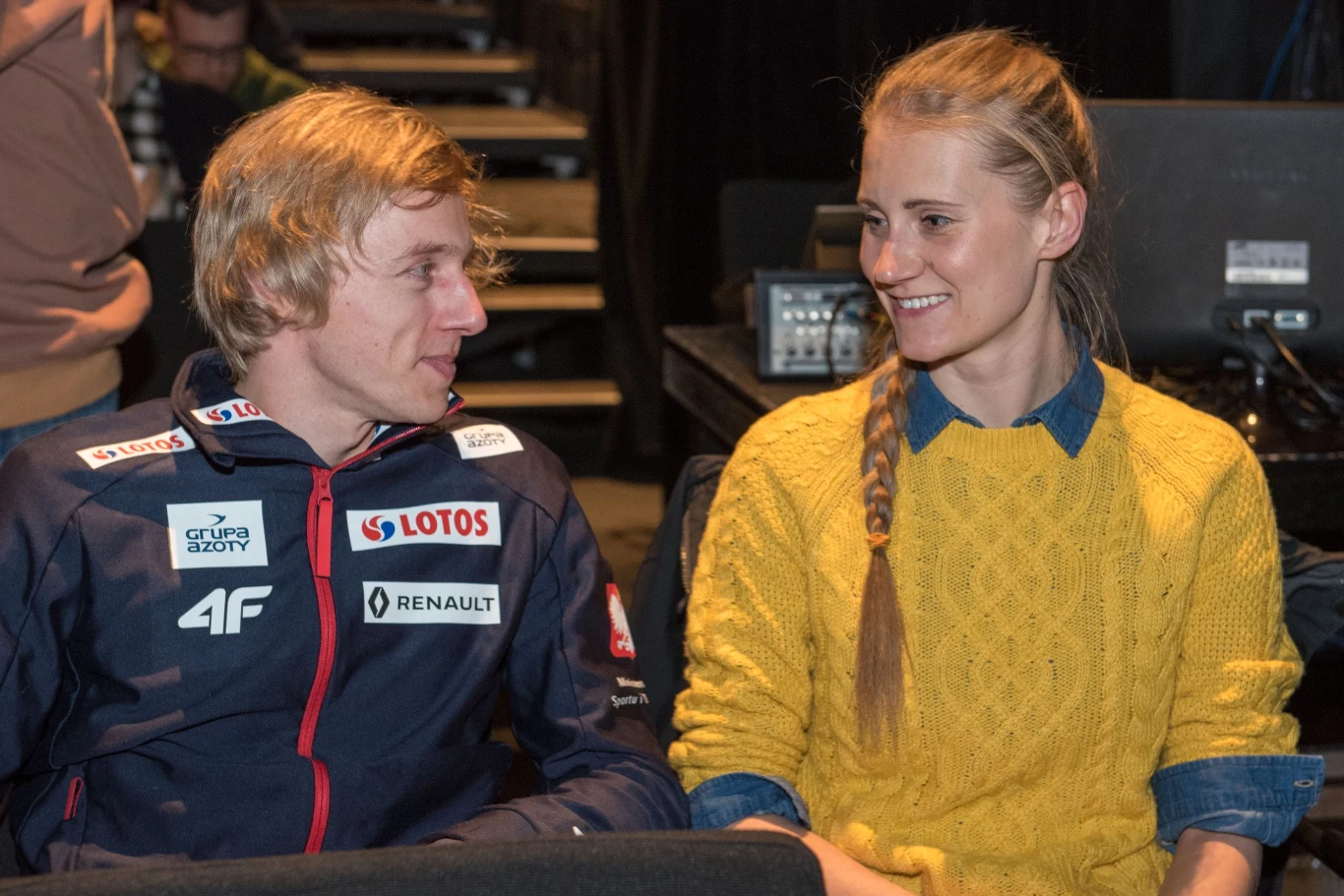 Dawid Kubacki z żoną Martą Dawid Kubacki z żoną Martą