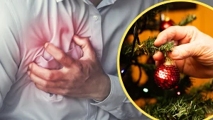 Największą liczbę przypadków zawału mięśnia sercowego odnotowuje się w wigilię Bożego Narodzenia, około godziny 22