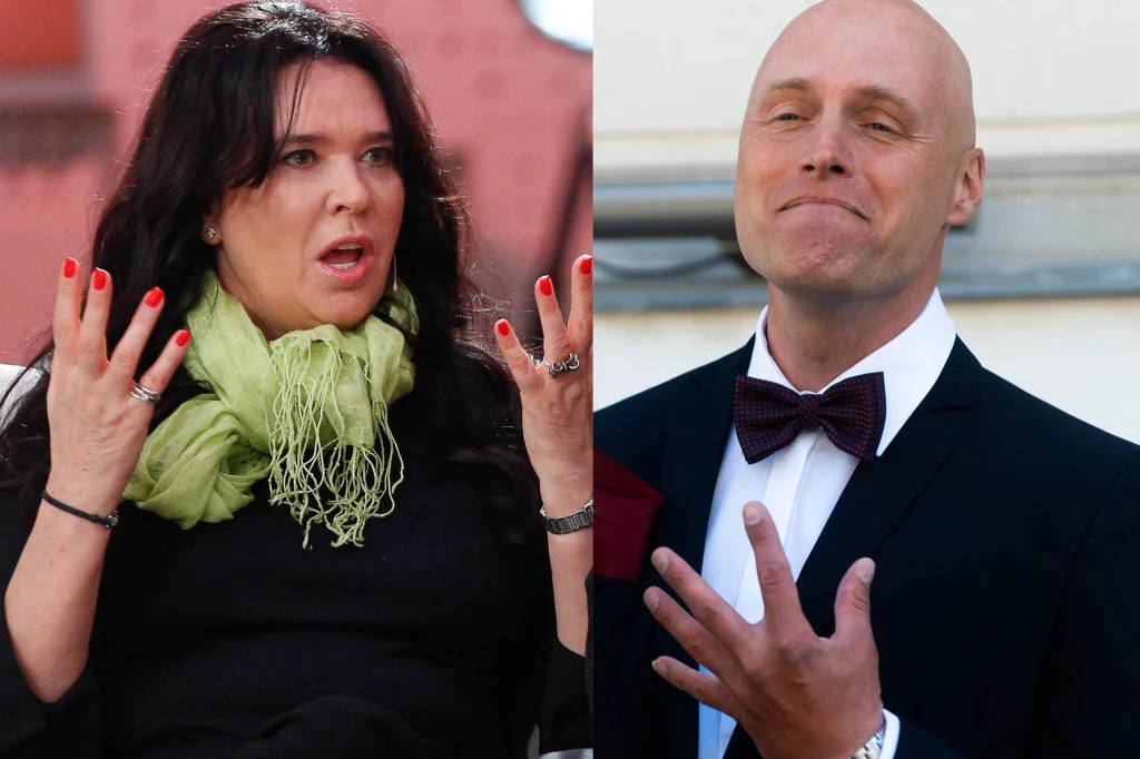 Ewa Krawczyk i Krzysztof Krawczyk Junior