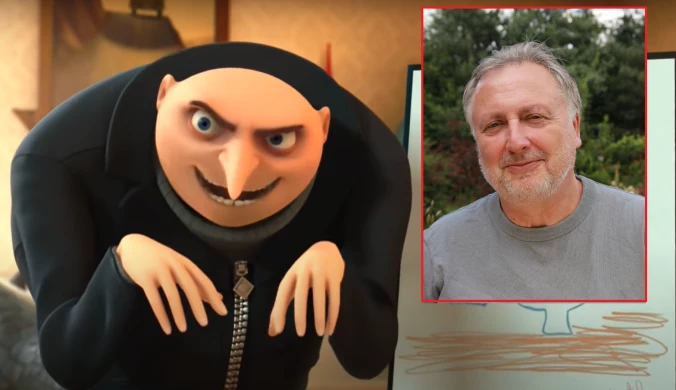 Gru to pierwszoplanowy bohater z kultowej serii "Minionki"
