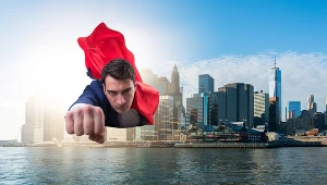 Superman w grze na silniku Unreal Engine 5!