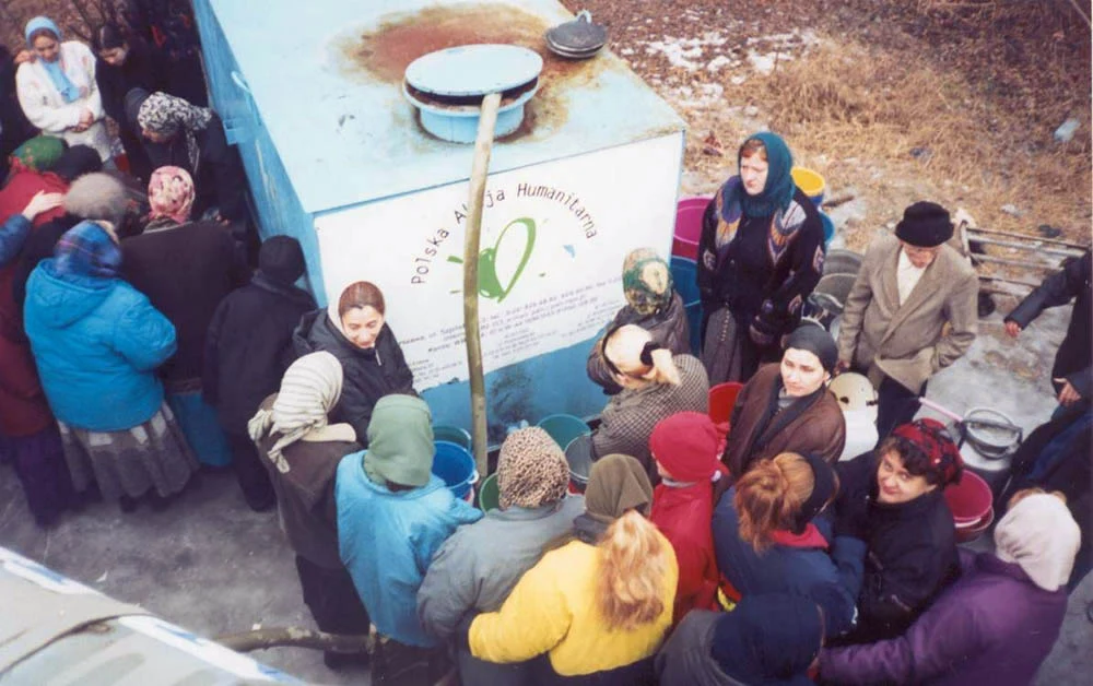 Czeczenia, Grozny pomoc humanitarna