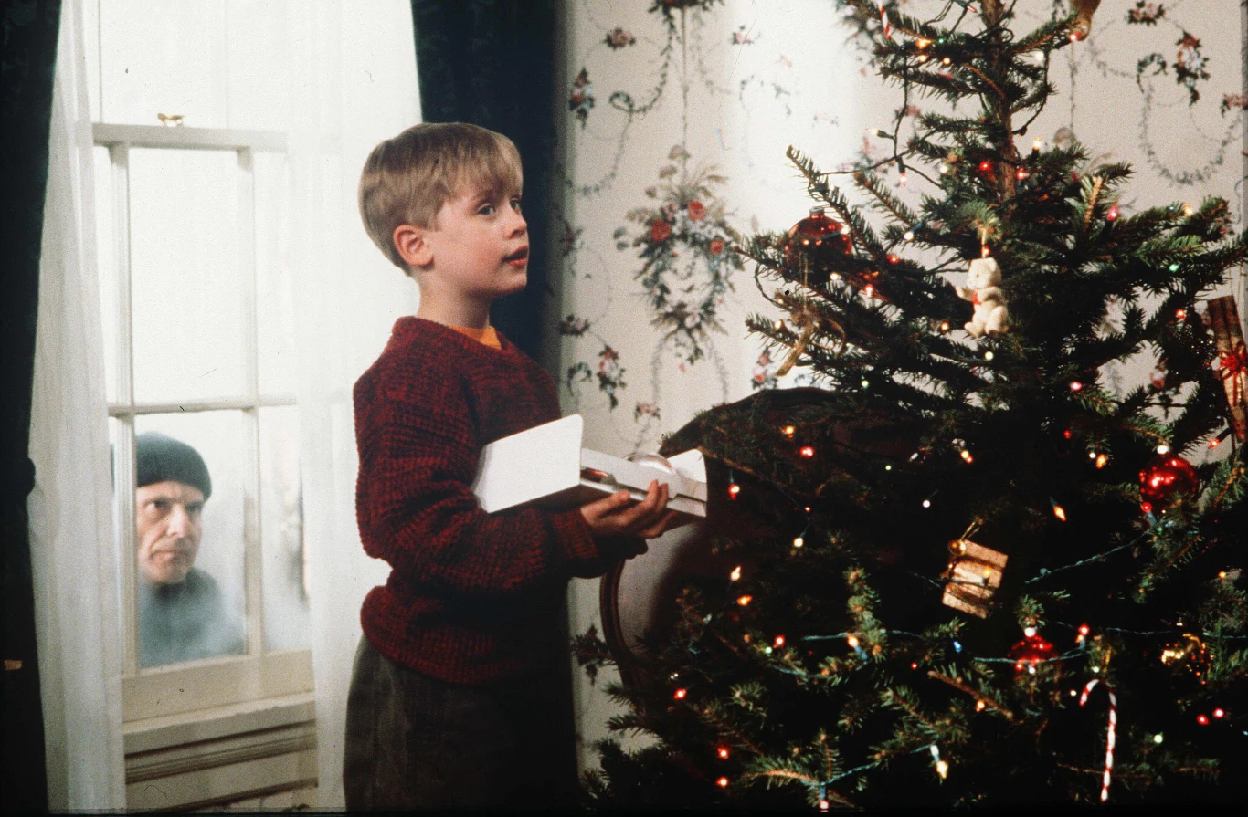 Macaulay Culkin w filmie "Kevin sam w domu" Macaulay Culkin w filmie "Kevin sam w domu"