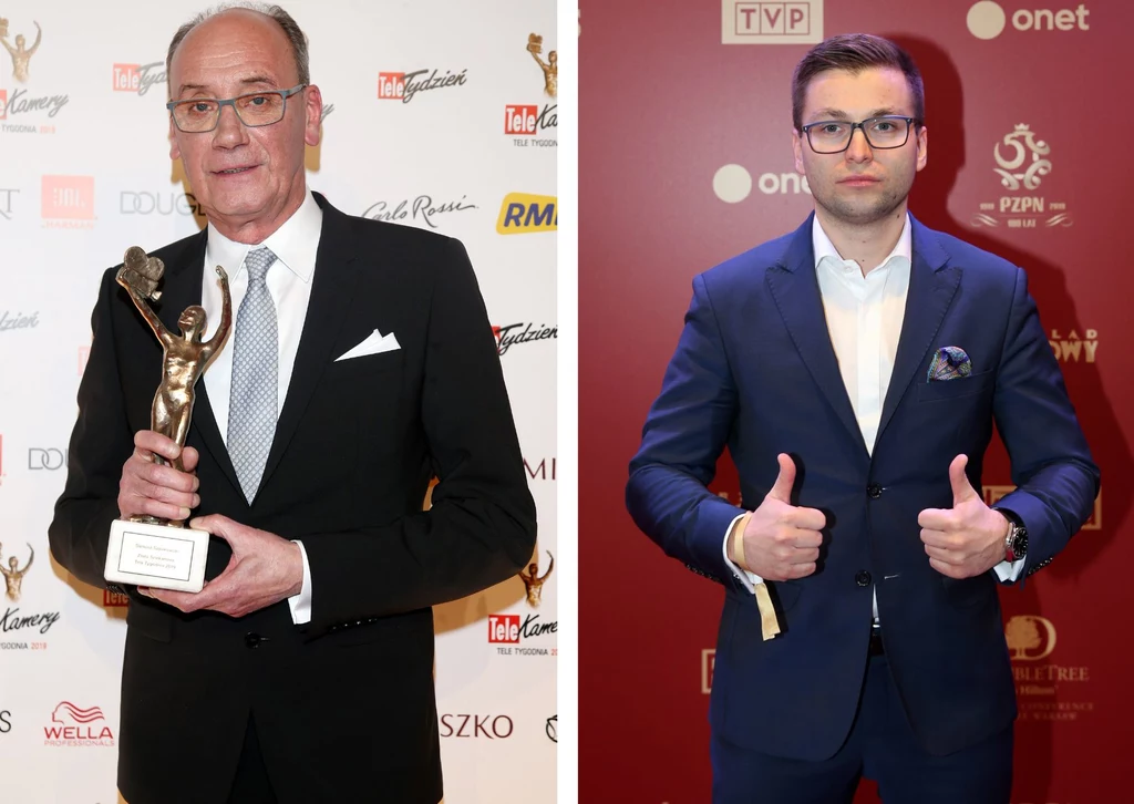 Dariusz Szpakowski (z lewej) i Marek Szkolnikowski (z prawej)