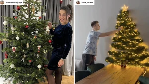 Choinki polskich sportowców. Mocno wyróżnia się drzewko Kuby Kochanowskiego